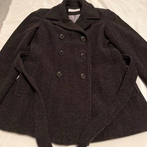 Calvin Klein Charcoal Grey Peacoat